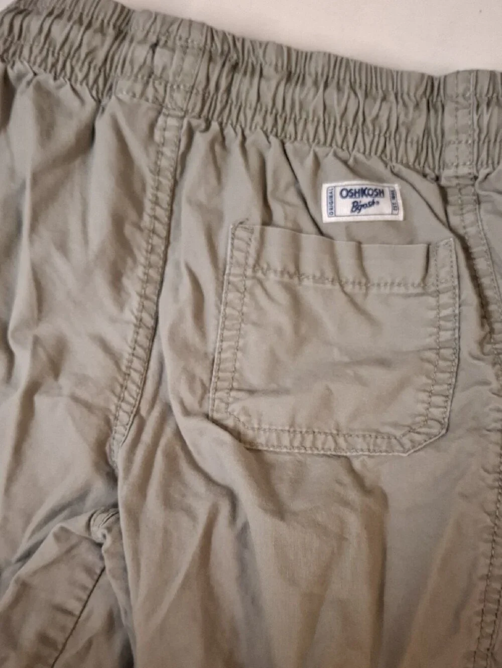 OshKosh B'gosh Olive Green Drawstring Kids Shorts